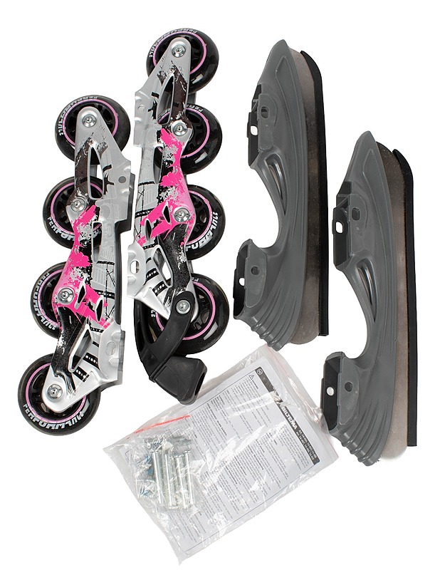 BILTEMA Multiskate 2-in-1-luistimet, koko valittavissa  - Luistimet - 10105593751 - 3