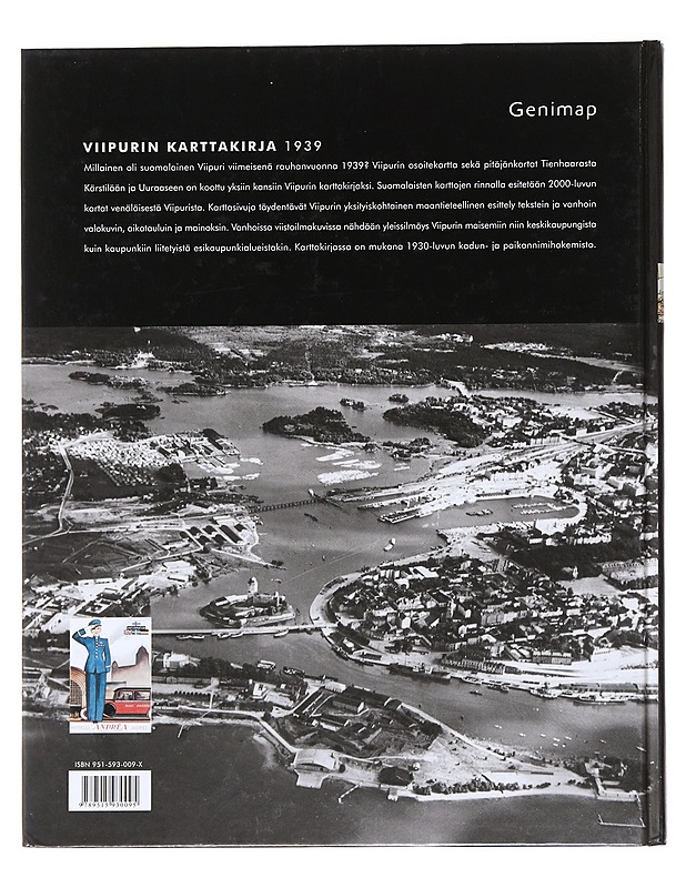 Viipurin karttakirja 1939 - Iltanen, Jussi - Historiakirjat - 10105593797 - 1
