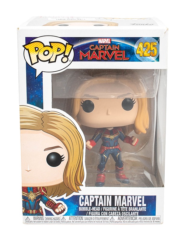 FUNKO POP! Marvel Cap Marvel 425 bobble-head figuuri - Lasten figuurit - 10105593798 - 0