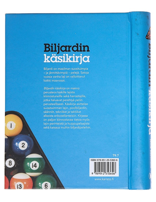Biljardin käsikirja - Metcalfe, Nick - Tietokirjat ja oppaat - 10105593799 - 1