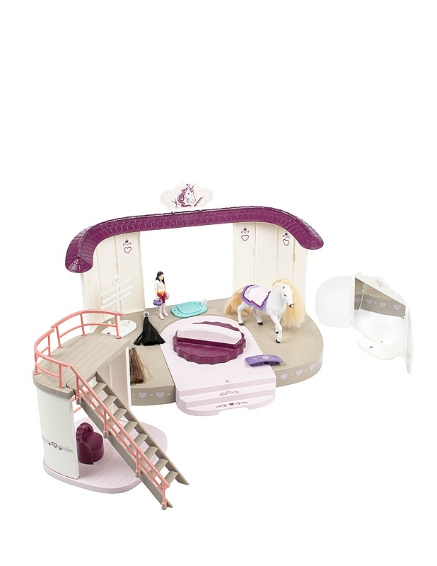 SCHLEICH Horse Club Sofia's Beauties hevosten kauneushoitola 42588 -leikkisetti - Lasten pelit ja lelut - 10105593834 - 0