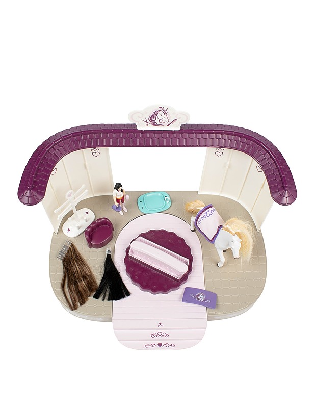 SCHLEICH Horse Club Sofia's Beauties hevosten kauneushoitola 42588 -leikkisetti - Lasten pelit ja lelut - 10105593834 - 1