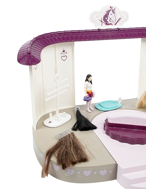 SCHLEICH Horse Club Sofia's Beauties hevosten kauneushoitola 42588 -leikkisetti - Lasten pelit ja lelut - 10105593834 - 4