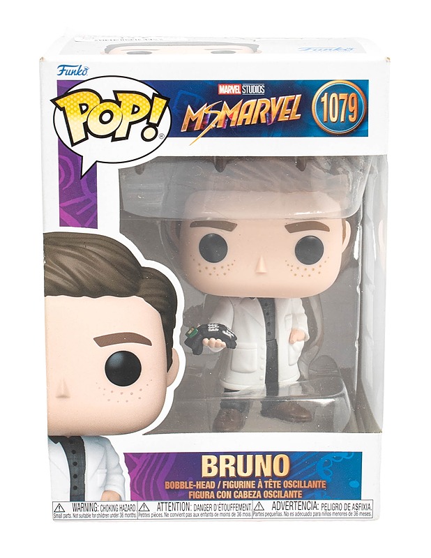 FUNKO POP! Ms Marvel Bruno 1079 bobble-head figuuri - Lasten figuurit - 10105593831 - 0