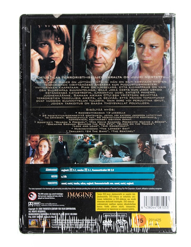 24 tuotantokausi 4 DVD - DVD-elokuvat - 10105593835 - 1