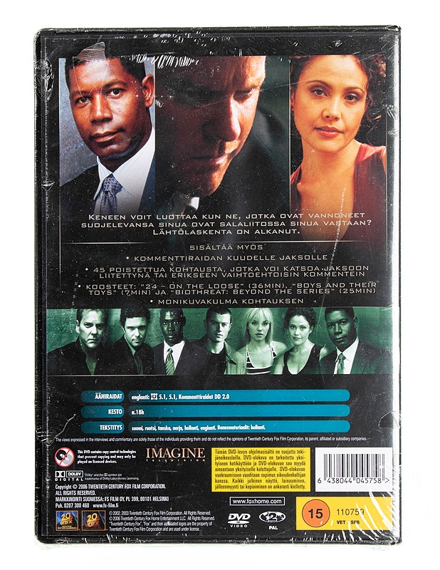 24 tuotantokausi 3 DVD - DVD-elokuvat - 10105593842 - 1