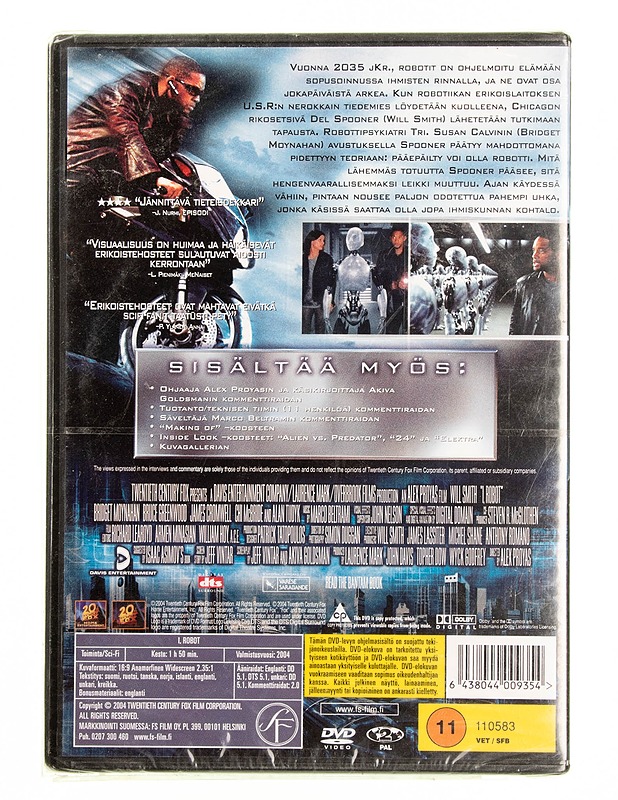 I, Robot DVD - DVD-elokuvat - 10105593889 - 1