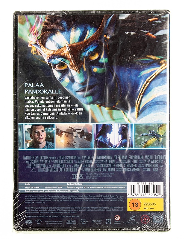 Avatar DVD - DVD-elokuvat - 10105593910 - 1