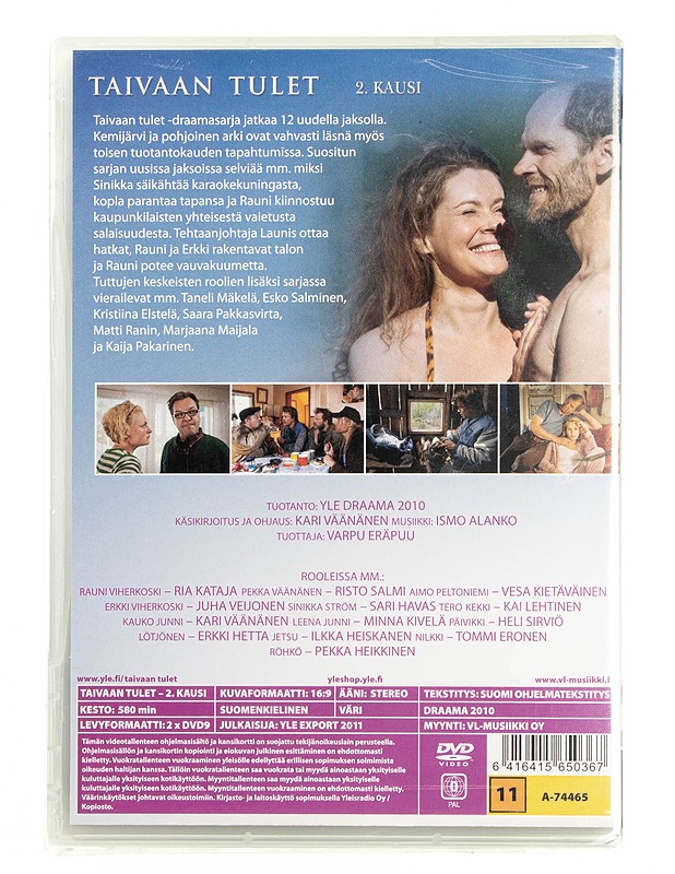 Taivaan tulet kausi 2 DVD - DVD-elokuvat - 10105593918 - 1