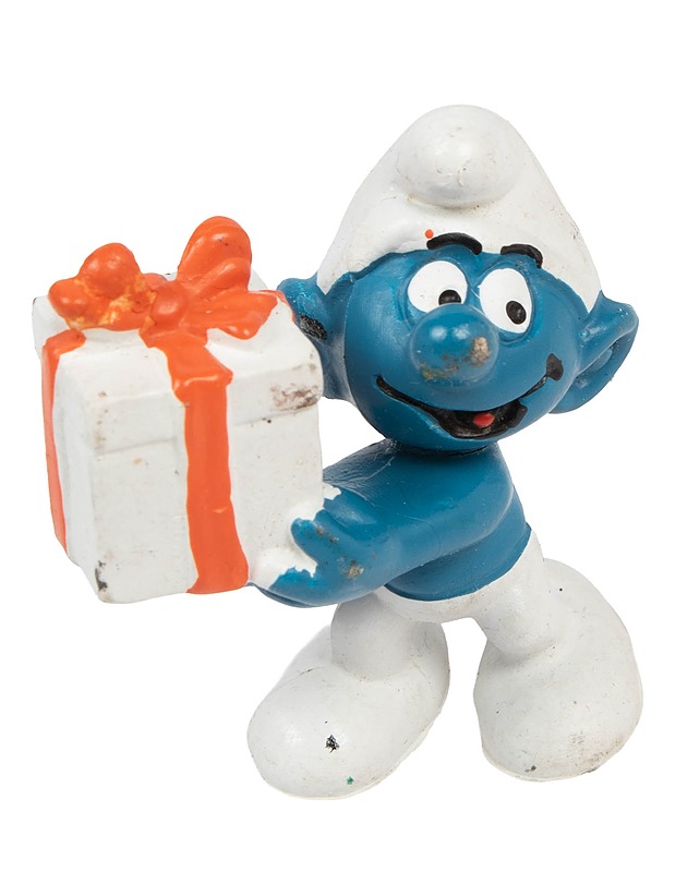 SCHLEICH Jokeri-smurffi / Lahjasmurffi -lelufiguuri, n:o 20086 - Lasten pelit ja lelut - 10105593937 - 0