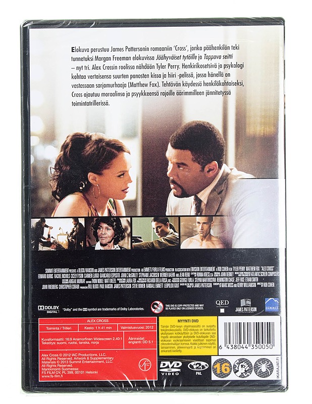 Alex Cross DVD  - DVD-elokuvat - 10105593944 - 1