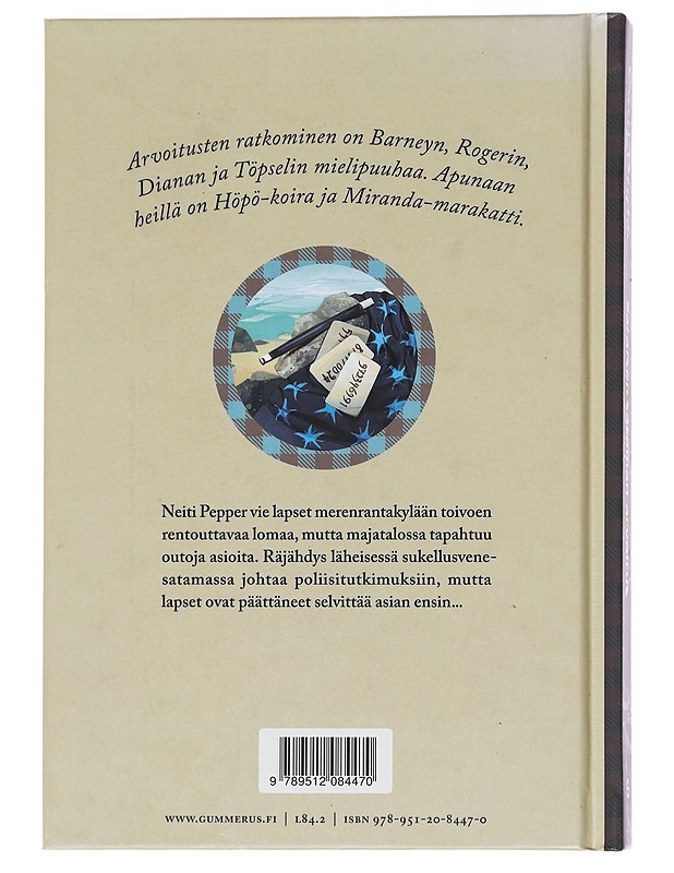 Salaisen sataman arvoitus - Blyton, Enid - Nuorten kirjat - 10105593946 - 1