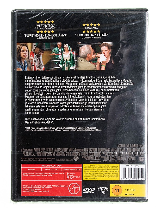 Million Dollar Baby DVD - DVD-elokuvat - 10105593948 - 1