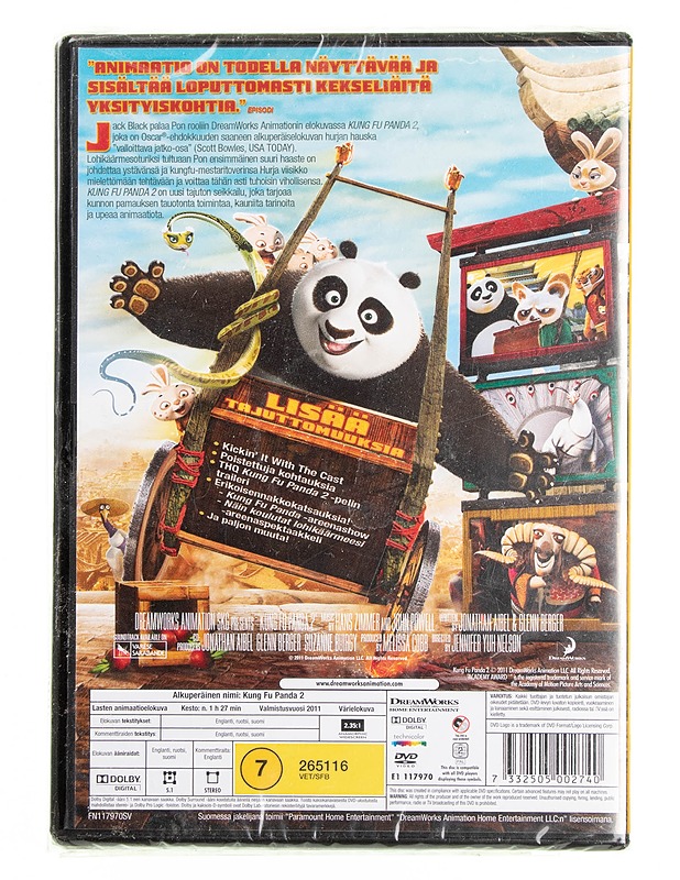 Kung Fu Panda DVD - DVD-elokuvat - 10105593953 - 1
