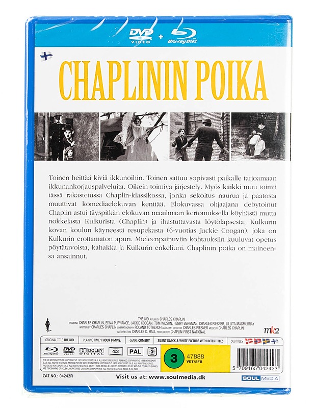 Chaplinin poika DVD/Blueray   - DVD-elokuvat - 10105593956 - 1