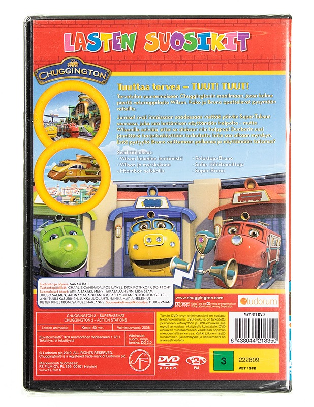 Chugginton Superasemat DVD - DVD-elokuvat - 10105593964 - 1