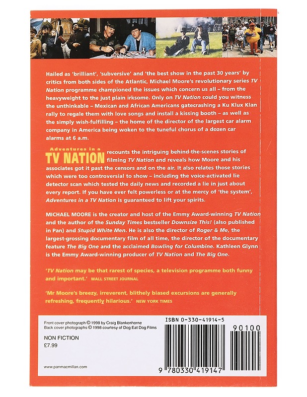Adventure in a TV nation - Michael Moore - Tietokirjat ja oppaat - 10105593971 - 1