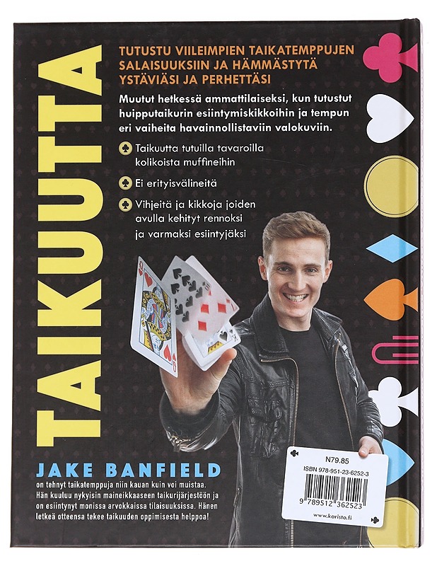 Taikatemppuja korteilla - Banfield, Jake - Nuorten kirjat - 10105593986 - 1