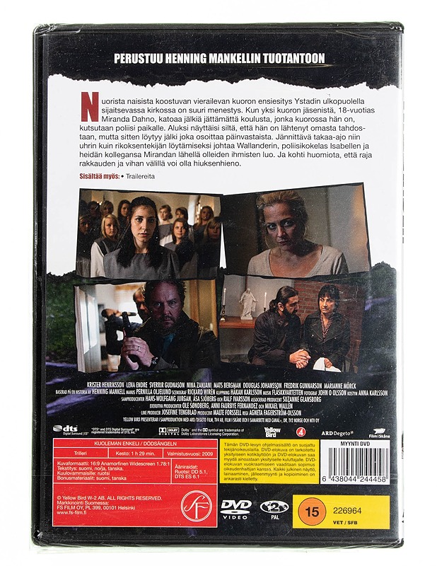 Wallander Kuoleman enkeli DVD - DVD-elokuvat - 10105594033 - 1