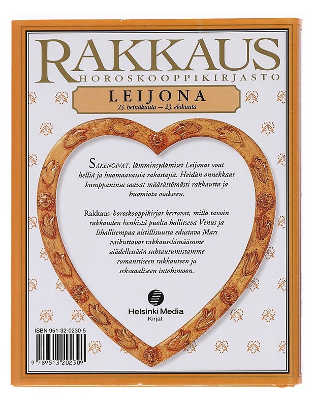 Rakkaus. Leijona : 23. heinäkuuta - 23. elokuuta - Julia Parker - Tietokirjat ja oppaat - 10105594045 - 1
