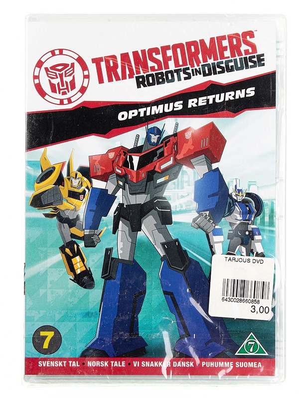 Transformers Robots in Disguise Optimus Returns DVD  - DVD-elokuvat - 10105594052 - 0