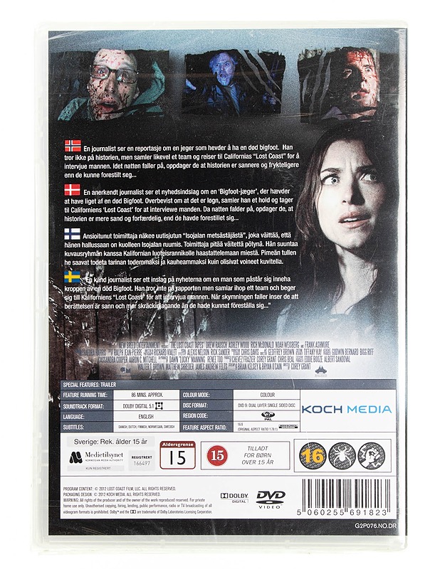 The Lost Coast Tapes DVD - DVD-elokuvat - 10105594083 - 1
