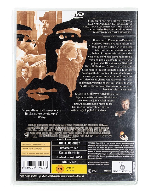 Silmänkääntäjä DVD - DVD-elokuvat - 10105594089 - 1