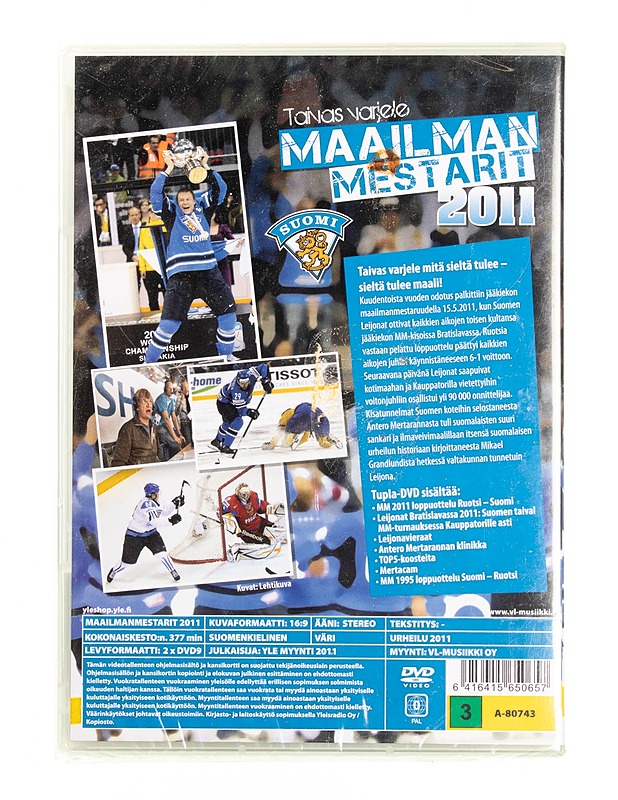 Maailmanmestarit 2011 - dvd - DVD-elokuvat - 10105594101 - 1