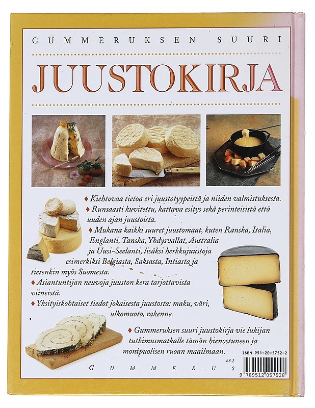 Gummeruksen suuri juustokirja - Harbutt, Juliet - Tietokirjat ja oppaat - 10105594113 - 1