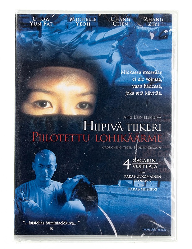 Hiipivä tiikeri Piilotettu lohikäärme DVD - DVD-elokuvat - 10105594117 - 0