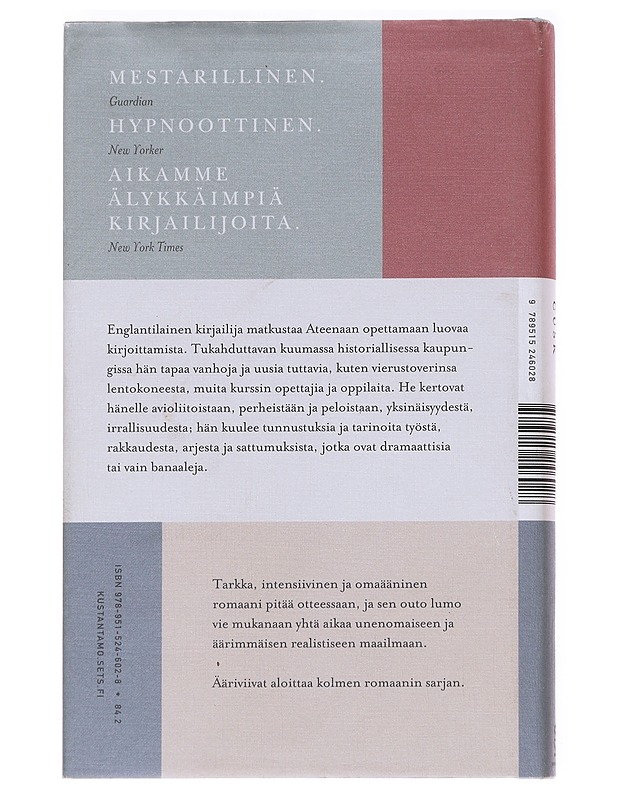 Ääriviivat : romaani - Cusk, Rachel - Romaanit ja novellit - 10105594171 - 1