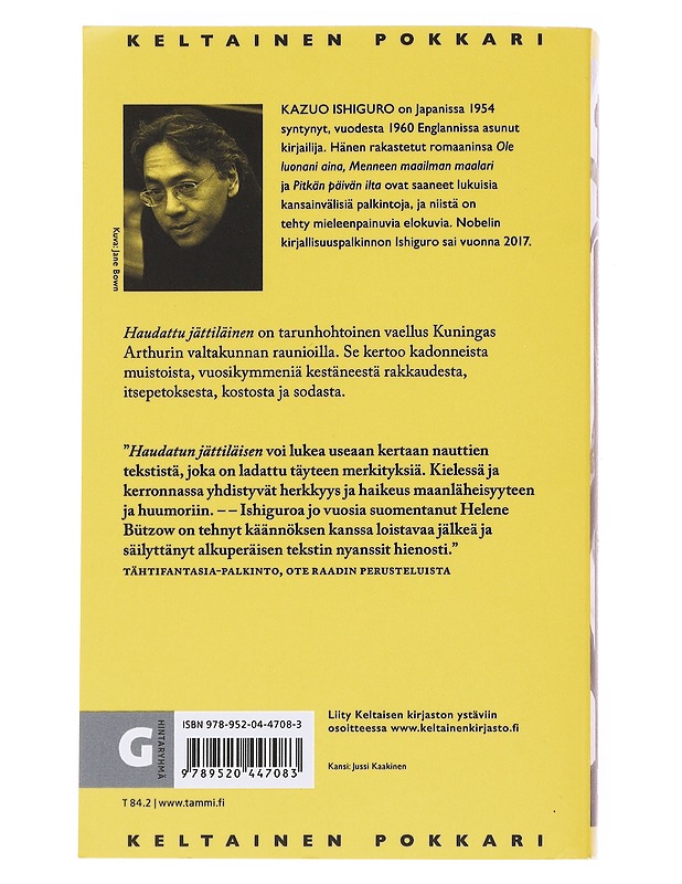 Haudattu jättiläinen - Ishiguro, Kazuo - Romaanit ja novellit - 10105594216 - 1