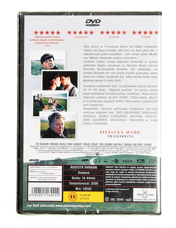 Äideistä parhain - dvd - DVD-elokuvat - 10105594212 - 1