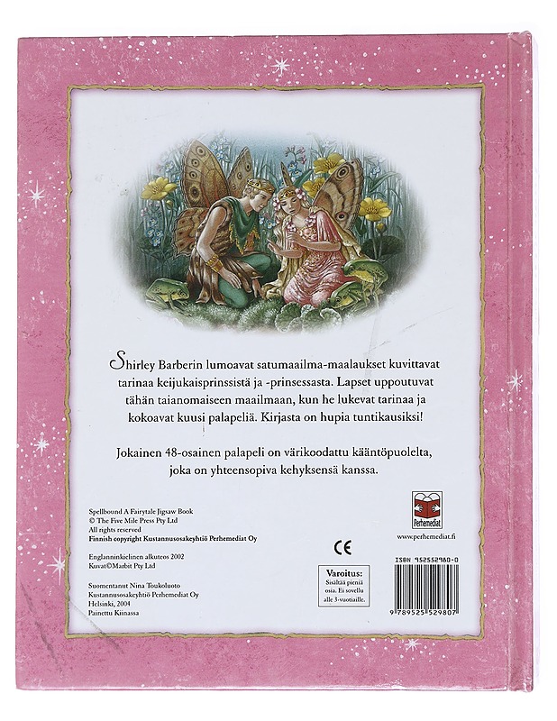 Shirley Barberin lumottu keijukaisprinsessa : palapelisatukirja - Barber, Shirley - Lastenkirjat - 10105594233 - 1