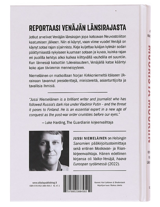Muurista muuriin / reportaasi Venäjän länsirajasta - Jussi Niemeläinen - Tietokirjat - 10105594237 - 1