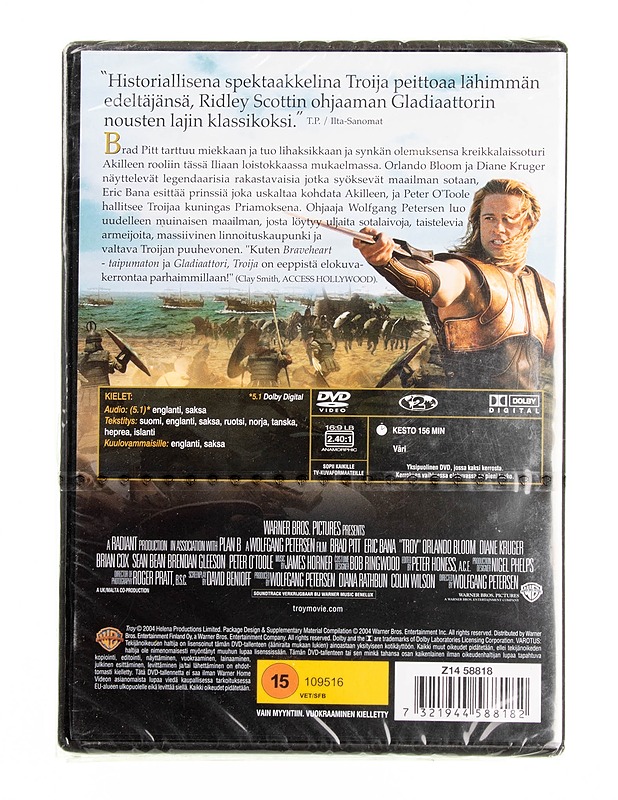 Troija - dvd - DVD-elokuvat - 10105594248 - 1