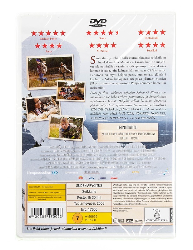 Suden arvoitus DVD - DVD-elokuvat - 10105594271 - 1