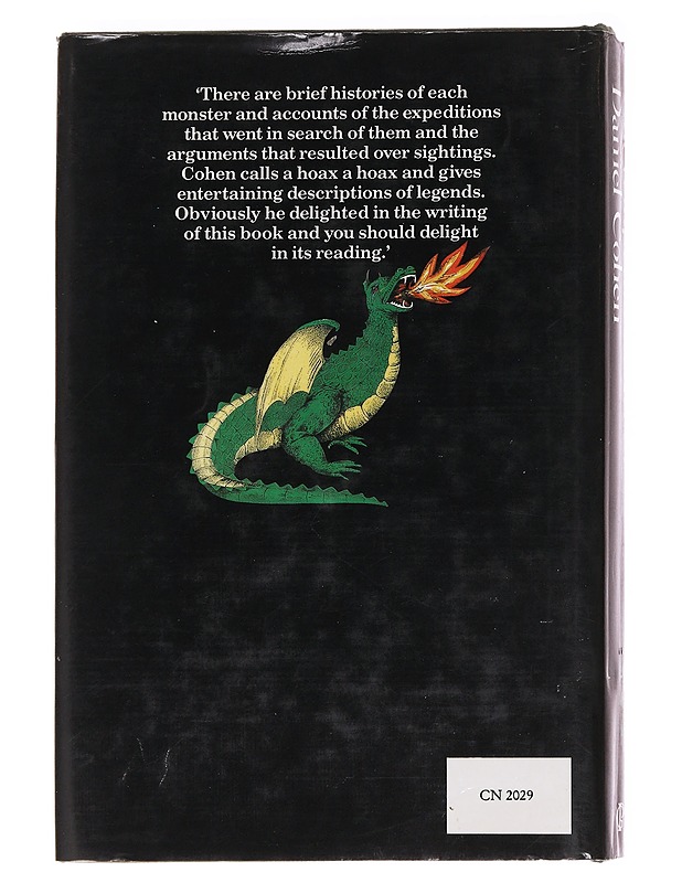 The Encyclopedia of Monsters - Daniel Cohen - Tietokirjat ja oppaat - 10105594257 - 1