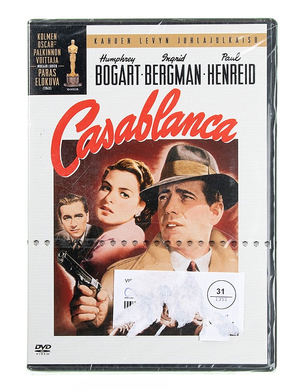 Casablanca DVD - DVD-elokuvat - 10105594292 - 0