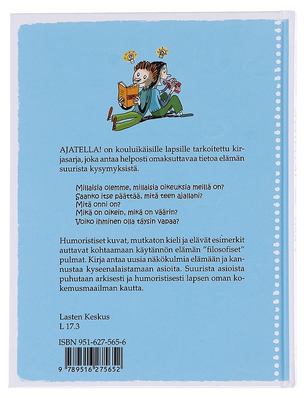 Ajatella!. / filosofiaa tytöille ja pojille Osa I - Labbé, Brigitte - Lastenkirjat - 10105594334 - 1
