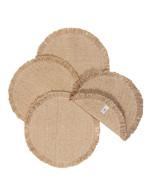 HOUSE pyöreä tabletti, ? 37 cm, 4 kpl - Pöytäliinat - 10105594379 - 0
