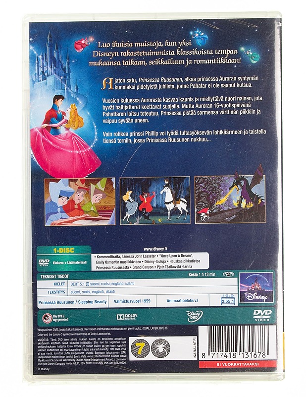 Disney : Prinsessa Ruusunen - DVD - DVD-elokuvat - 10105594375 - 1