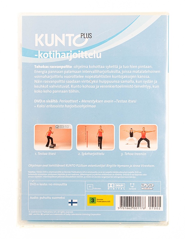 Tehokas rasvanpoltto - dvd - DVD-elokuvat - 10105594377 - 1
