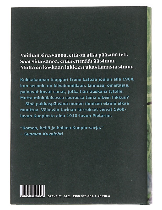 Vihreä sali - Sirpa Kähkönen - Romaanit ja novellit - 10105594414 - 1