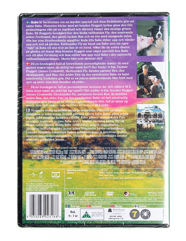 Babe - dvd - DVD-elokuvat - 10105594434 - 1