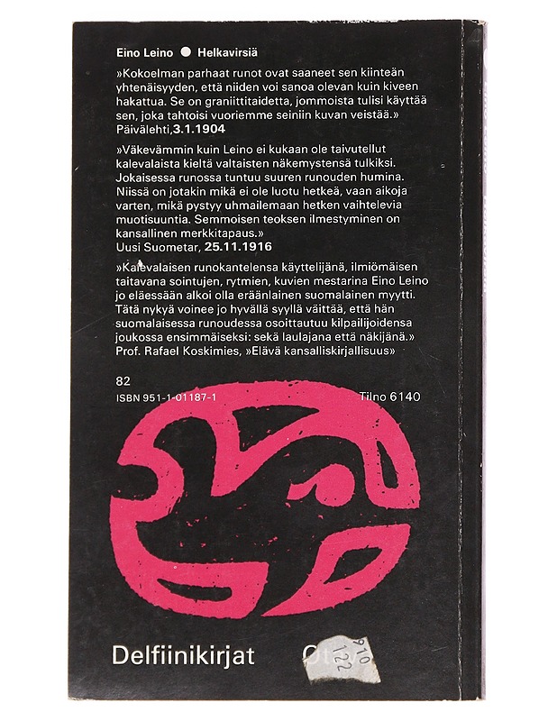 Helkavirsiä - Eino Leino - Runot ja näytelmät - 10105594466 - 1