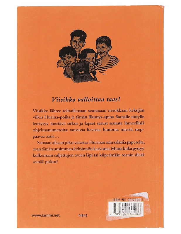 Viisikko jälleen yhdessä - Blyton, Enid - Lastenkirjat - 10105594468 - 1