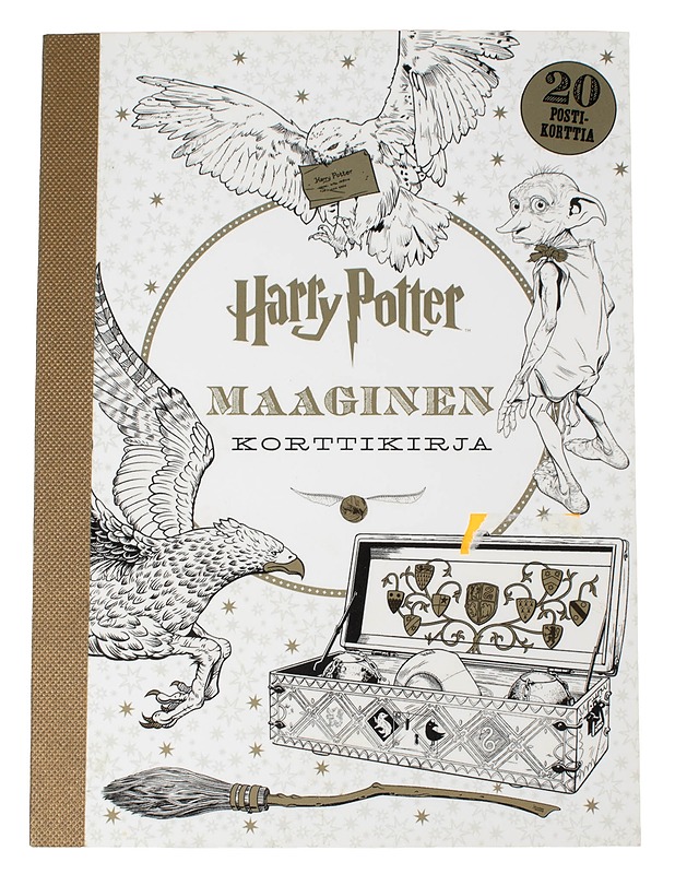 HARRY POTTER Maaginen värityskorttikirja - Askartelu - 10105594496 - 0