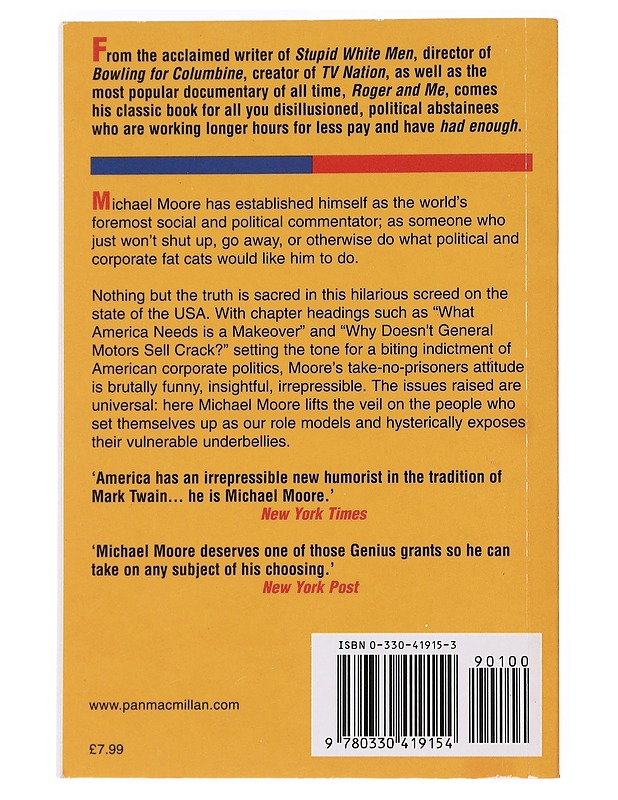 Downsize this! - Michael Moore - Historiakirjat - 10105594497 - 1