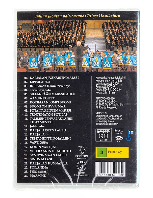 Karjalan kunnailta DVD - DVD-elokuvat - 10105594502 - 1